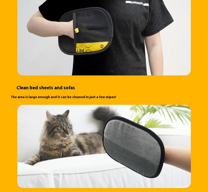 Pet Static Hair Removal Glove